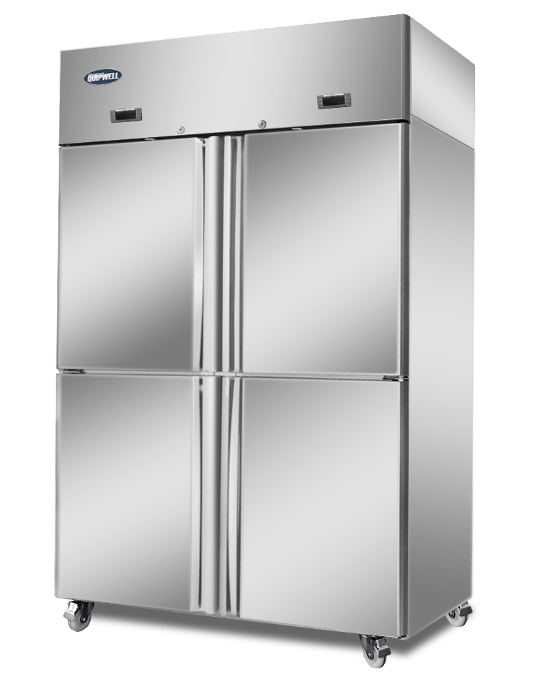 commercial fridge and freezer